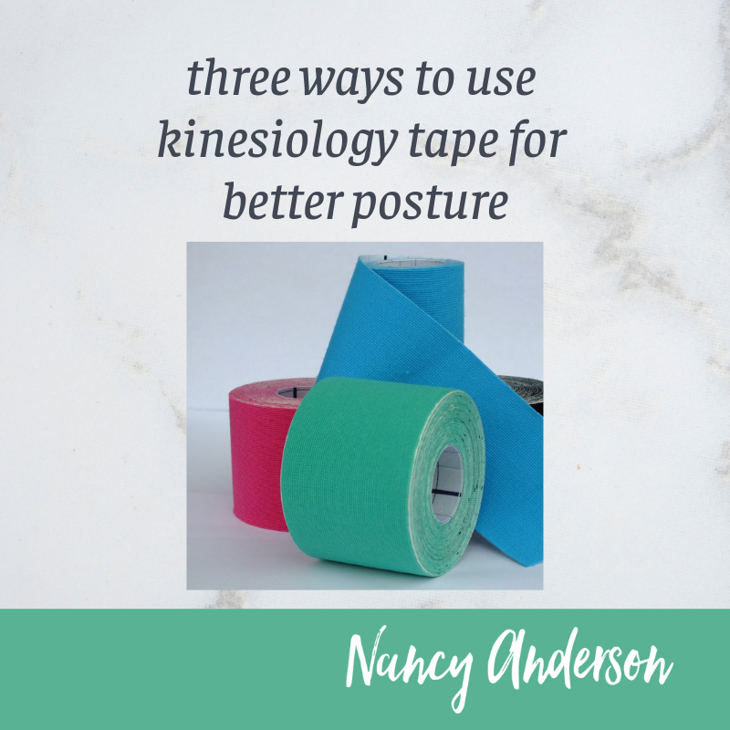 3 Ways to Use Kinesiology Tape for Better Posture